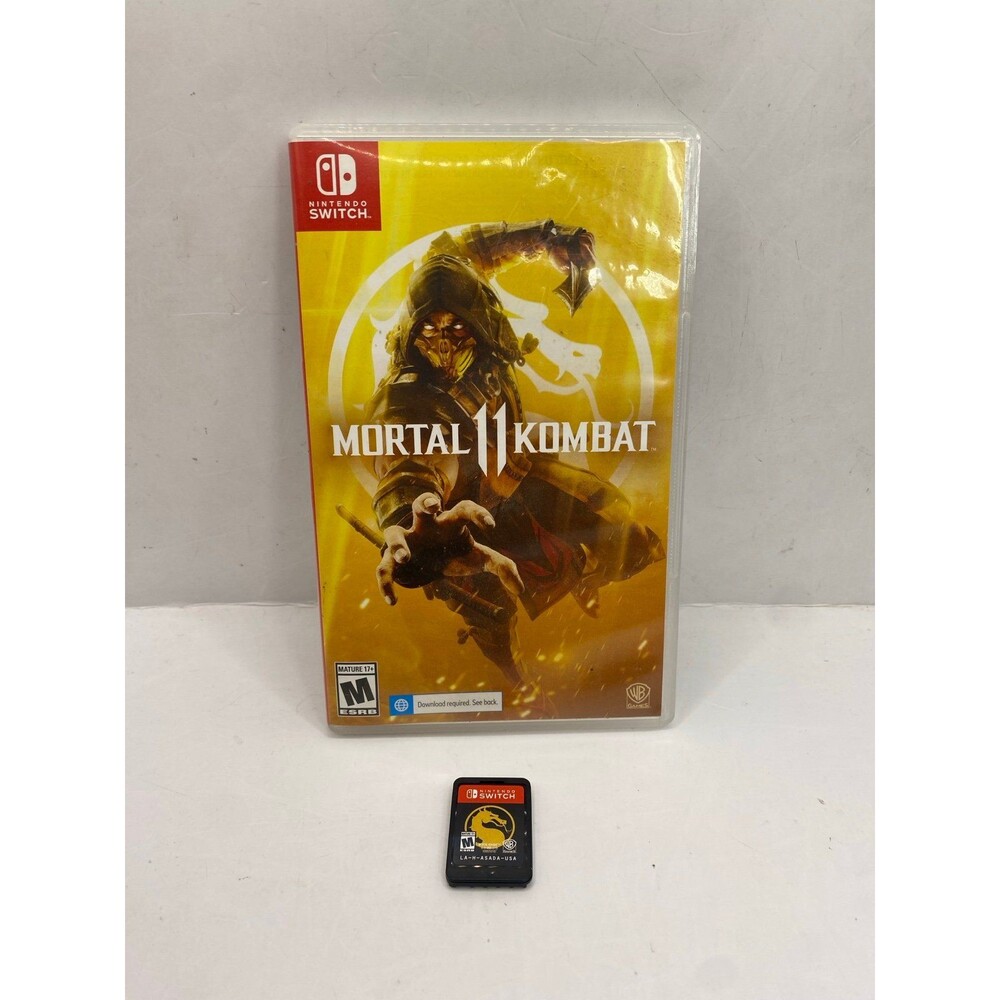 Mortal Kombat 11 - Nintendo Switch Game Video Game Tested Working in Box